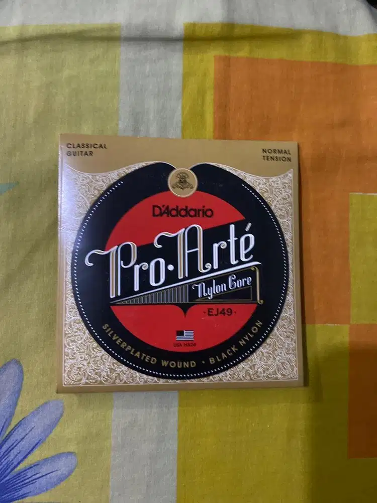 Senar gitar nylon D,addario EJ 49