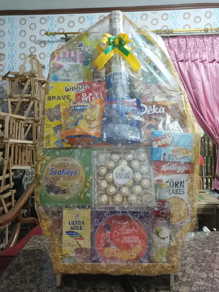 Parcel Lebaran Natal Imlek 2026 kekinian Mewah unik tinggi 1 meter