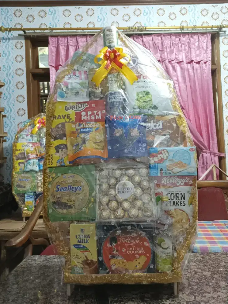 Hampers lebaran, Natal, Imlek, Lebaran kekinian unik sederhana Murah
