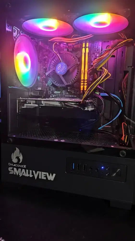 Intel i5 9400f 2x8gb rx-580 8gb