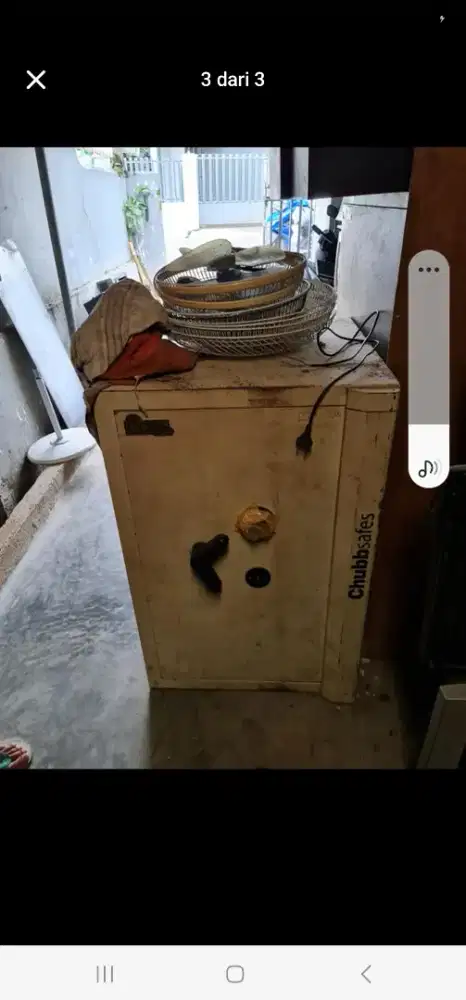 Berangkas chubb terima bagus semuah berat banget