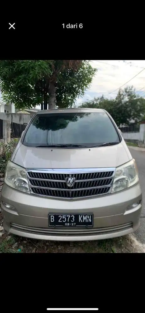 Toyota Alphard G 2.4 AT 2005