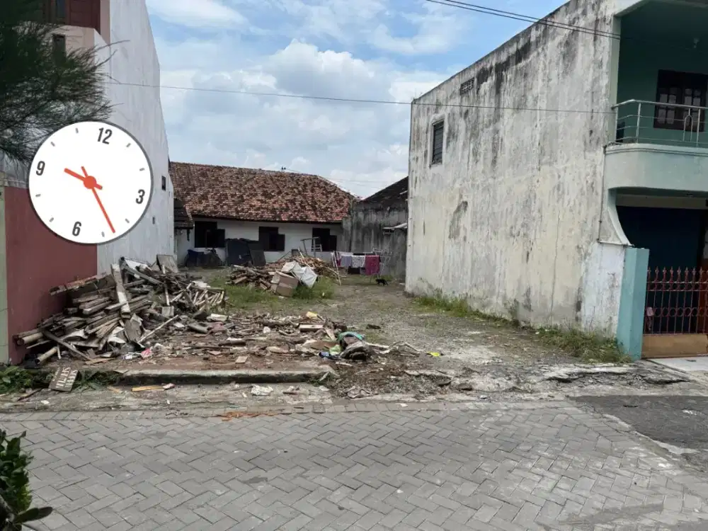 Tanah strategis belakang TVRI dekat ke kampus UGM Sleman Yogyakarta