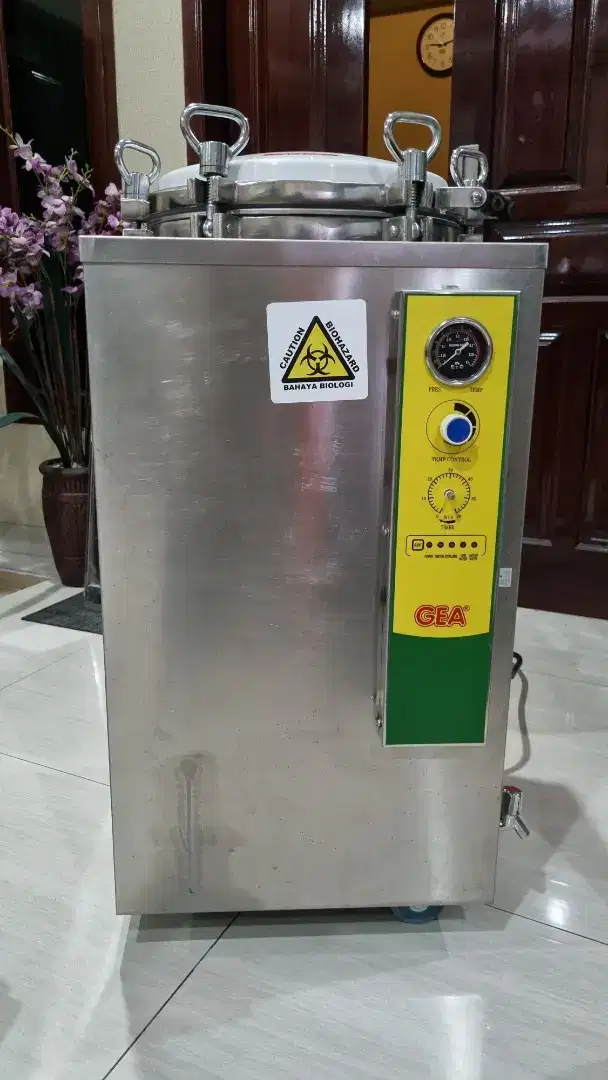 Mesin autoclave sterilisasi retort makanan dll