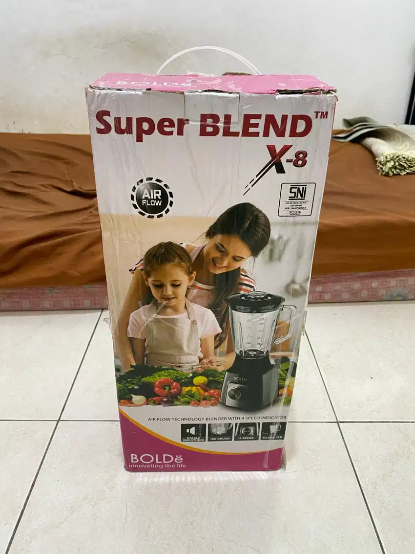 Bolde Super Blend X8 BARU blender bolde blender + chopper 2 in 1