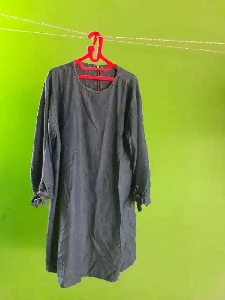 Di Jual Cepat : Baju Tunik Bahan Jeans .