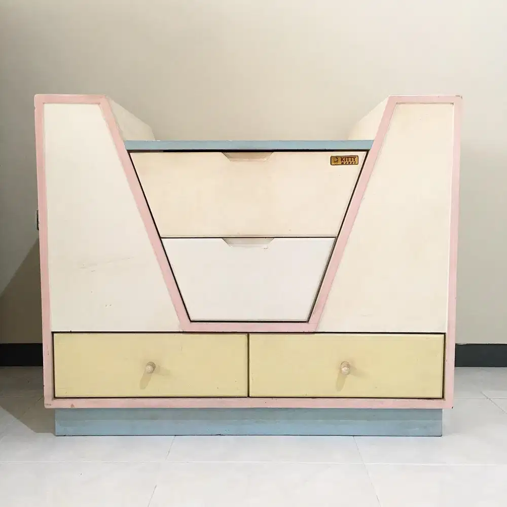BABY TABLE KAYU BERAT SERBAGUNA | rak organizer laci lemari meja bayi
