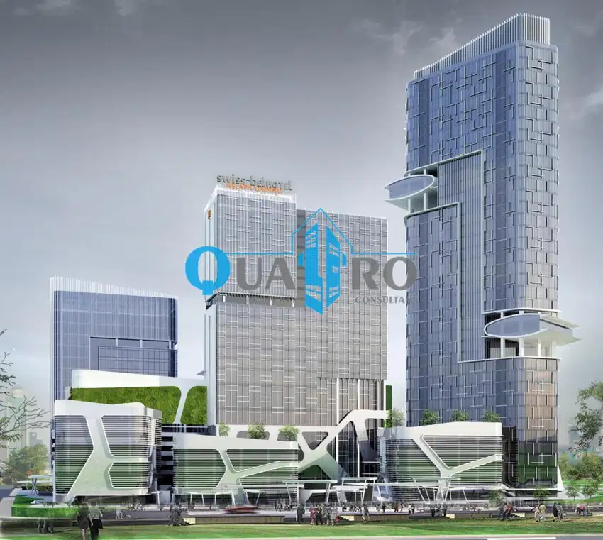 SEWA KANTOR KIRANA THREE - KELAPA GADING - JAKARTA UTARA
