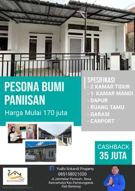 rumah kavling di kab abndung harga terjangkau fullspek