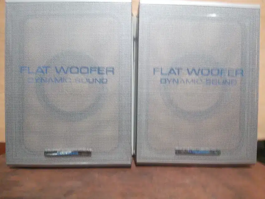 Pioneer Flat Woofer 10 in, box utuh, mulus, build up Japan