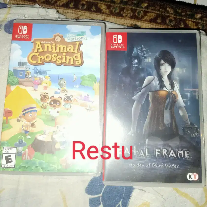 Game Fatal Frame + Animal Crossing Nintendo switch