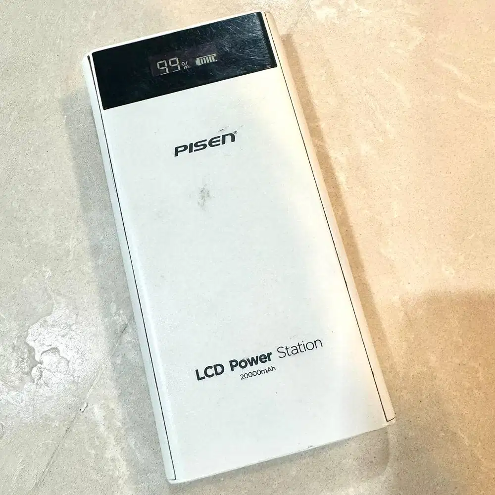 Pisen 20000mAh Portable Charger LCD Display Powerbank