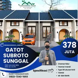 rumah di sunggal. rumah one gate Sistem