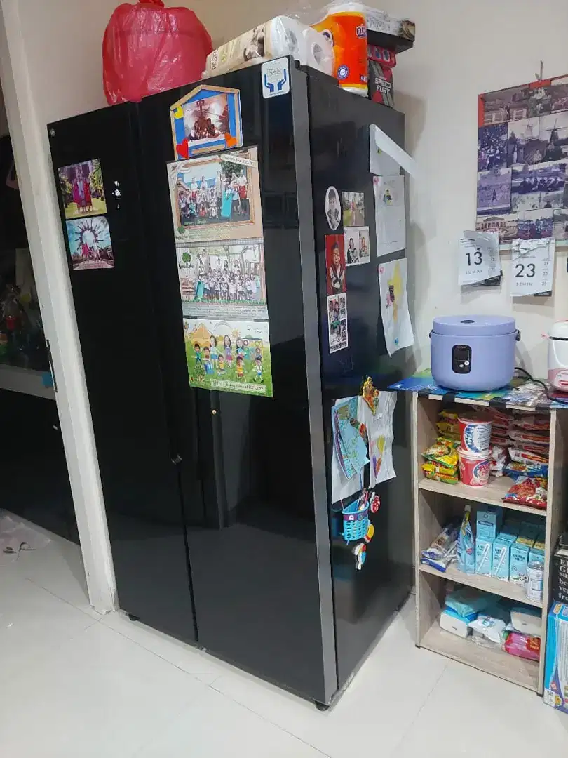KULKAS GEA INVERTER SIDE BY SIDE 2Pintu Normal SiapPakai BUKTIKAN