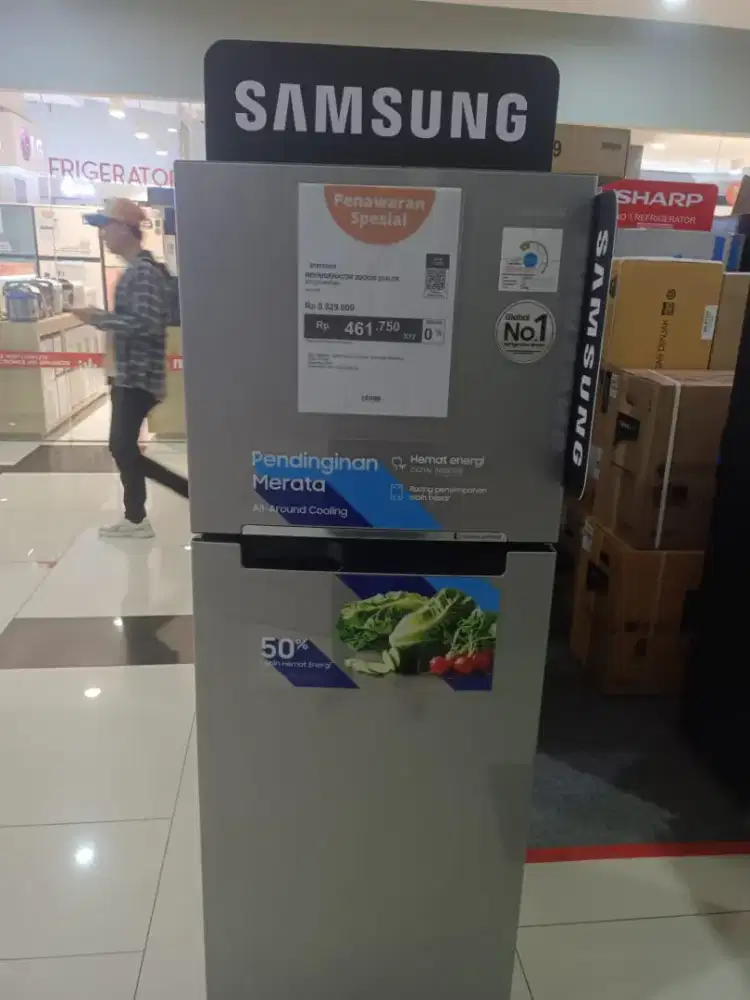 SAMSUNG REFF 2DOOR RT22FARBDB1 SE