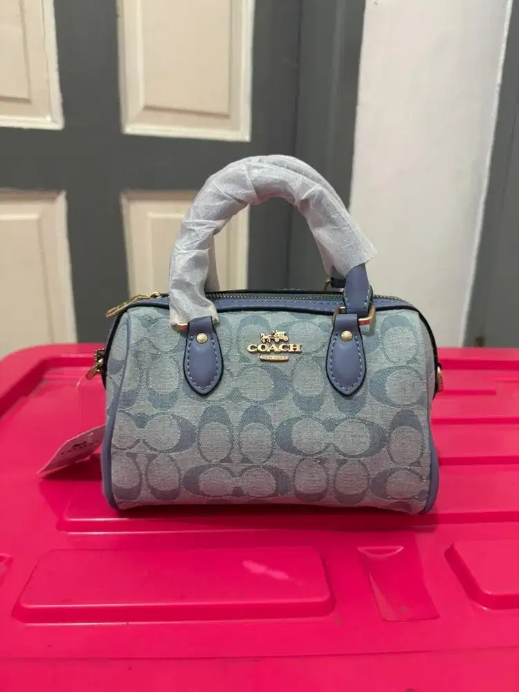 Tas Coach Mini Blue