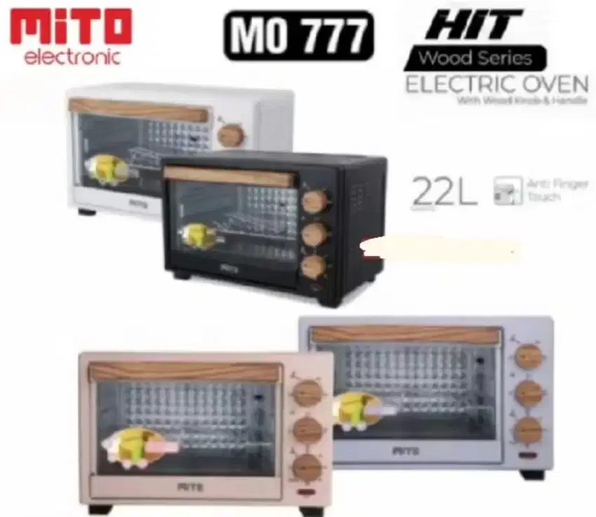 OVEN MITO HIT MO 777 WOOD SERIES 22 LITER 350 WATT