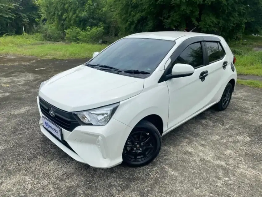 Like New Daihatsu Ayla 1.0 X Bensin-MT 2024 Putih LBAW