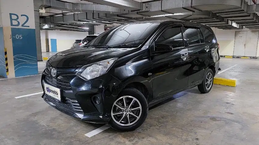 TDP 6,JT Toyota Calya 1.2 E STD Bensin-MT Hitam 2018