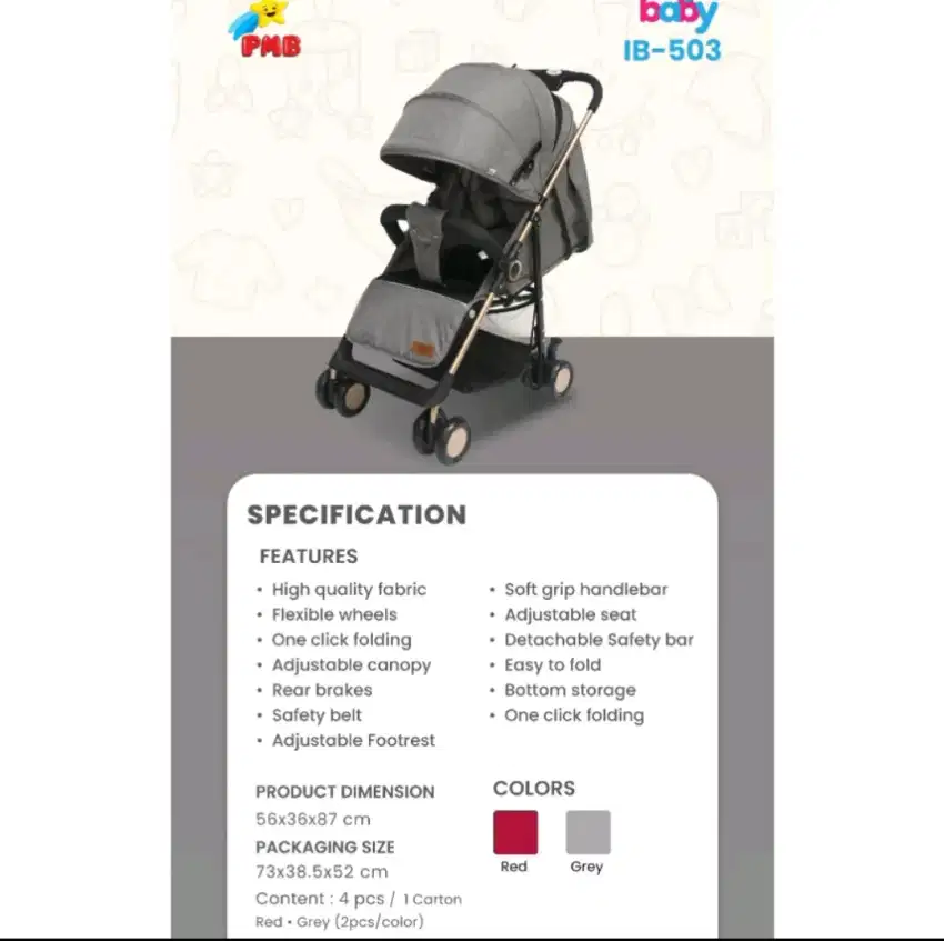 Kereta bayi pmb I053