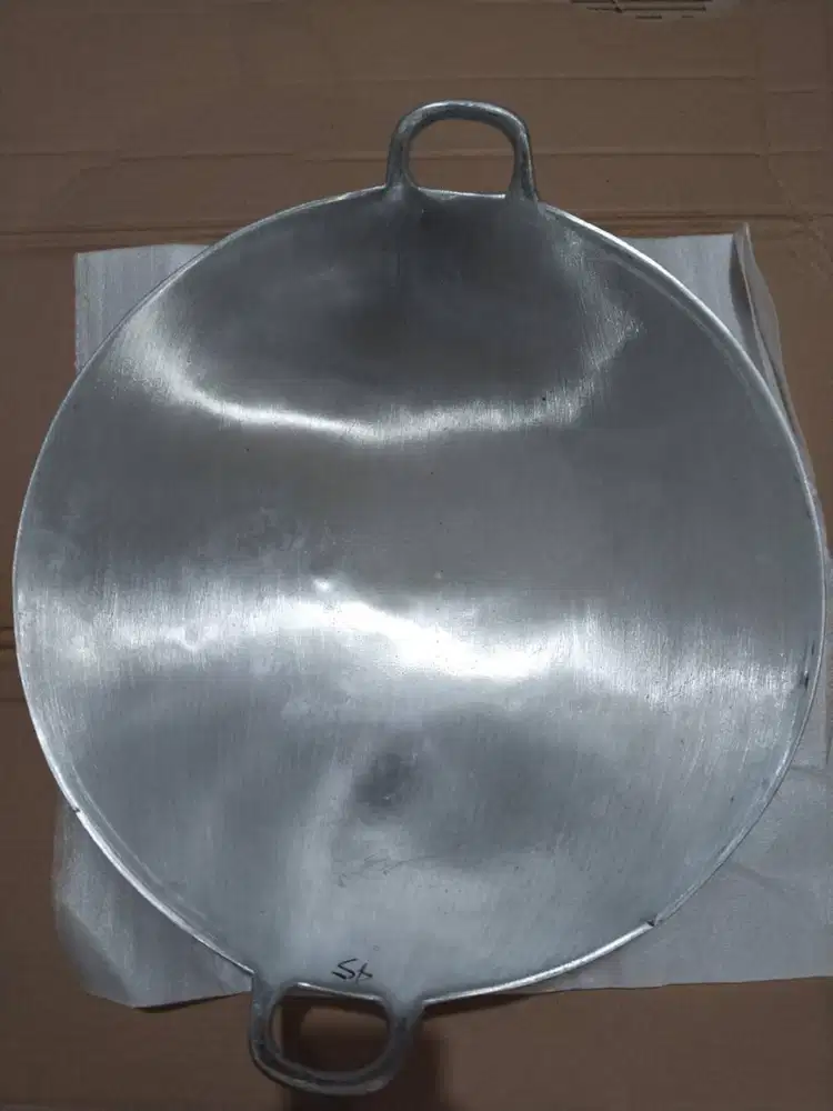 Kuali Sukabumi Alumunium Cor Tebal 45cm wajan