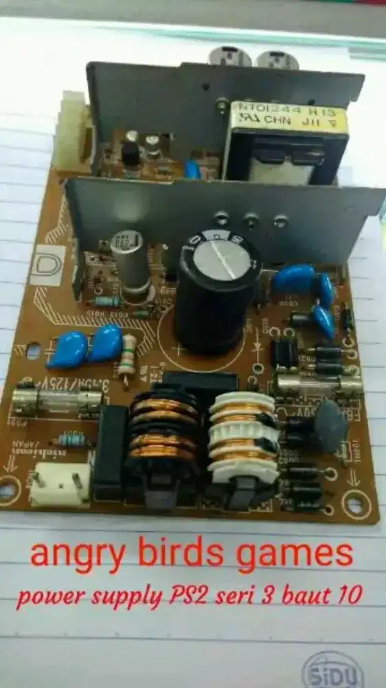Power supply ps2 seri 10000 original cabutan mesin udah 220volt