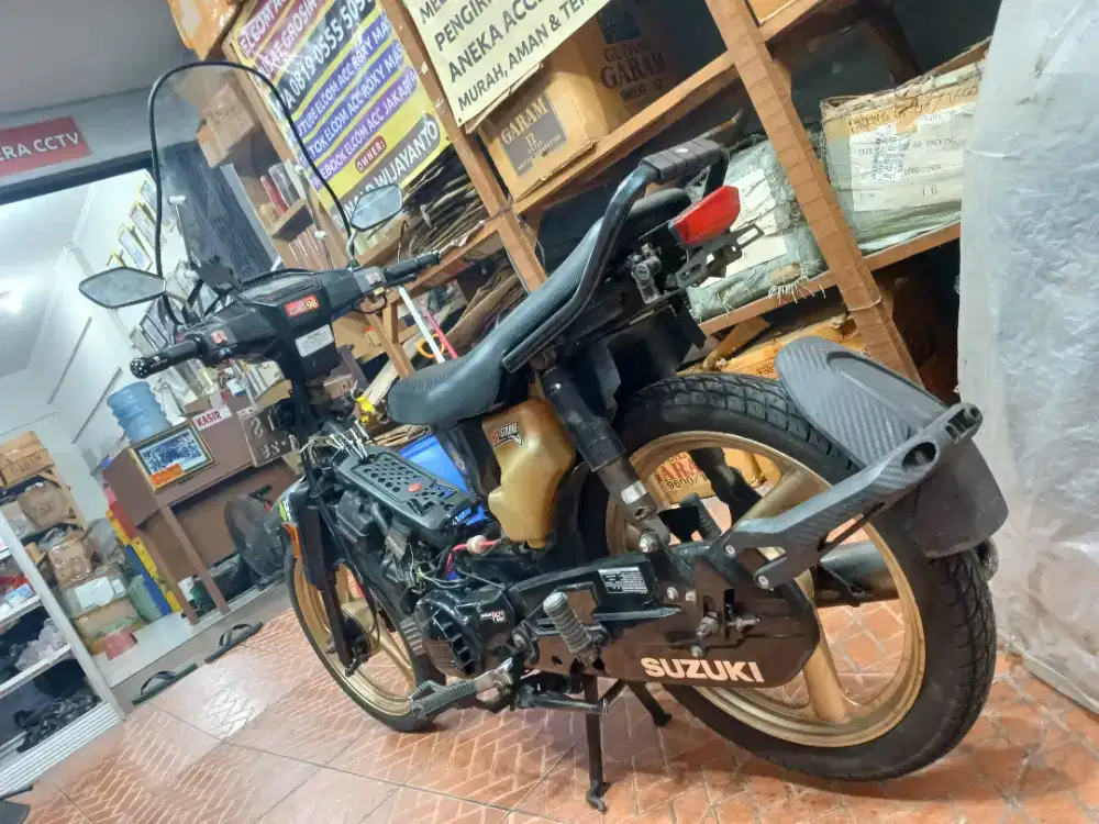 Dijual motor suzuki crystal cristal 1994 2 tak bravo tornado mesin ok