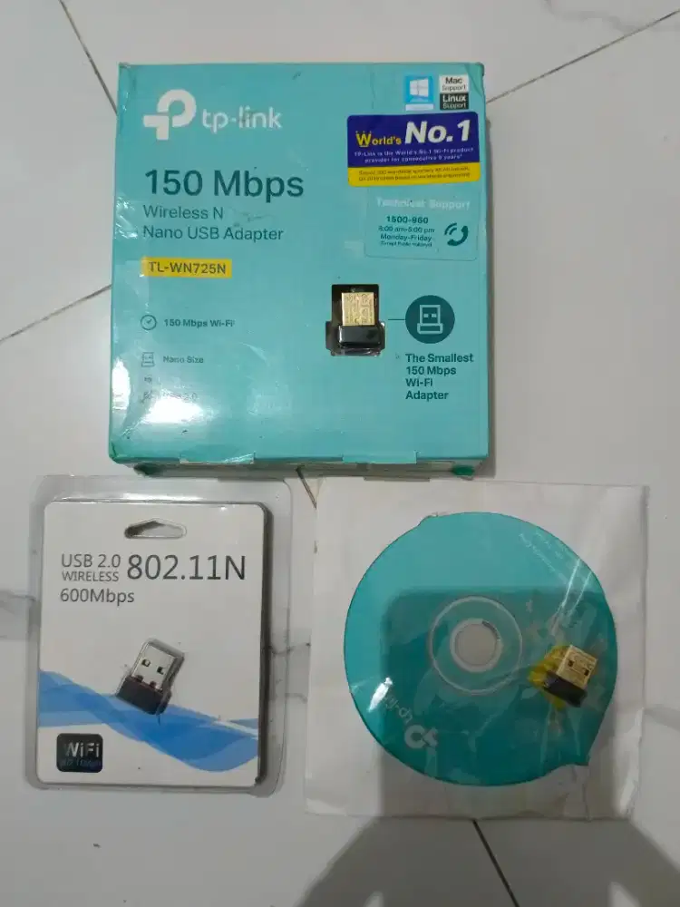 Wifi apdater utk laptop dan pc normal siap pkai