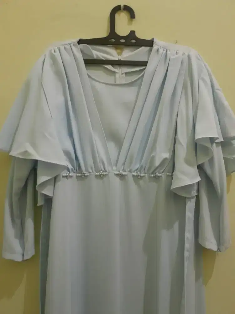Baju Dress Wanita putih size M dan L Pakaian