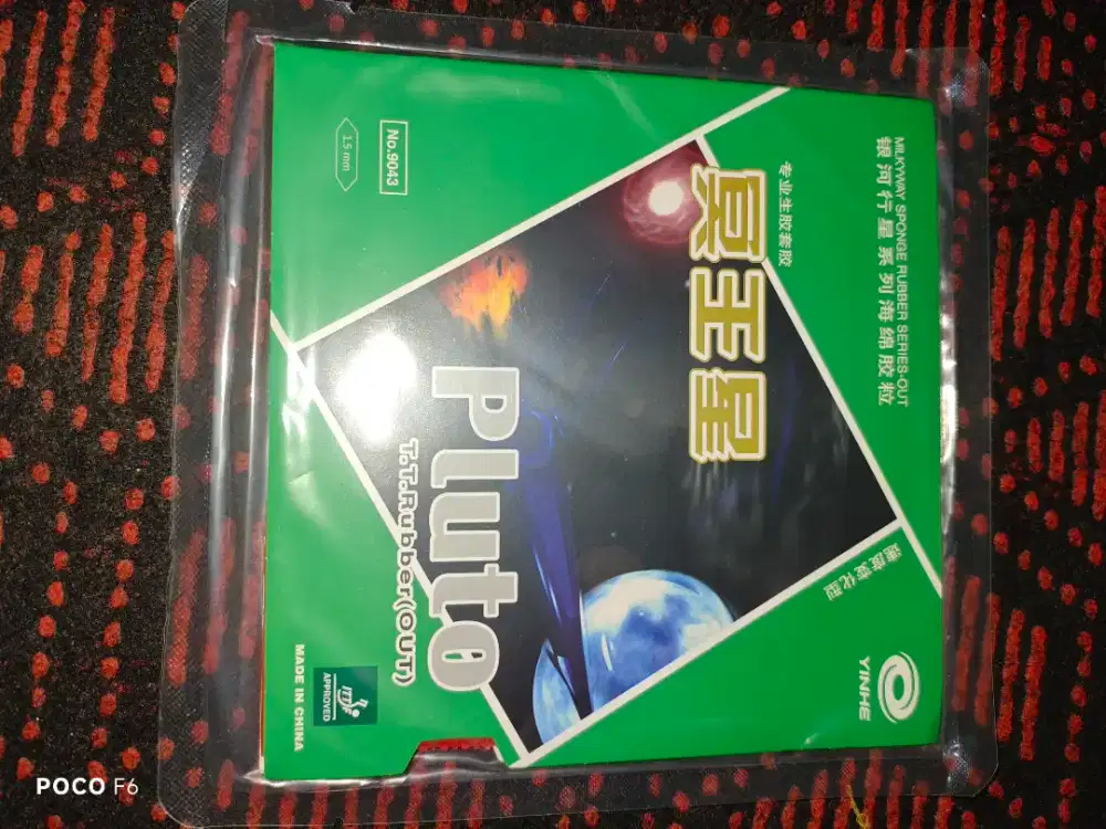 Yinhe Pluto bintik medium baru segel dan karet bintik medium SPD