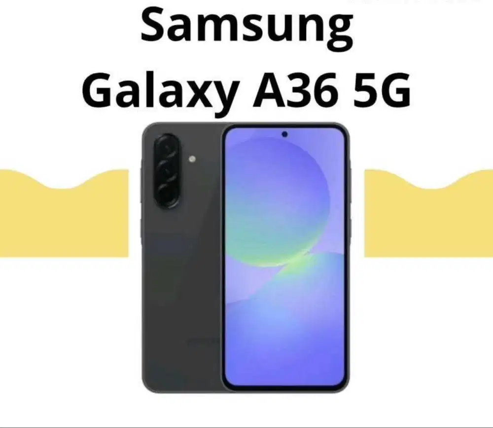 Baru..Samsung A36 5G 8/256 Grs Resmi (Warna : Black,Lav,Lime,White)