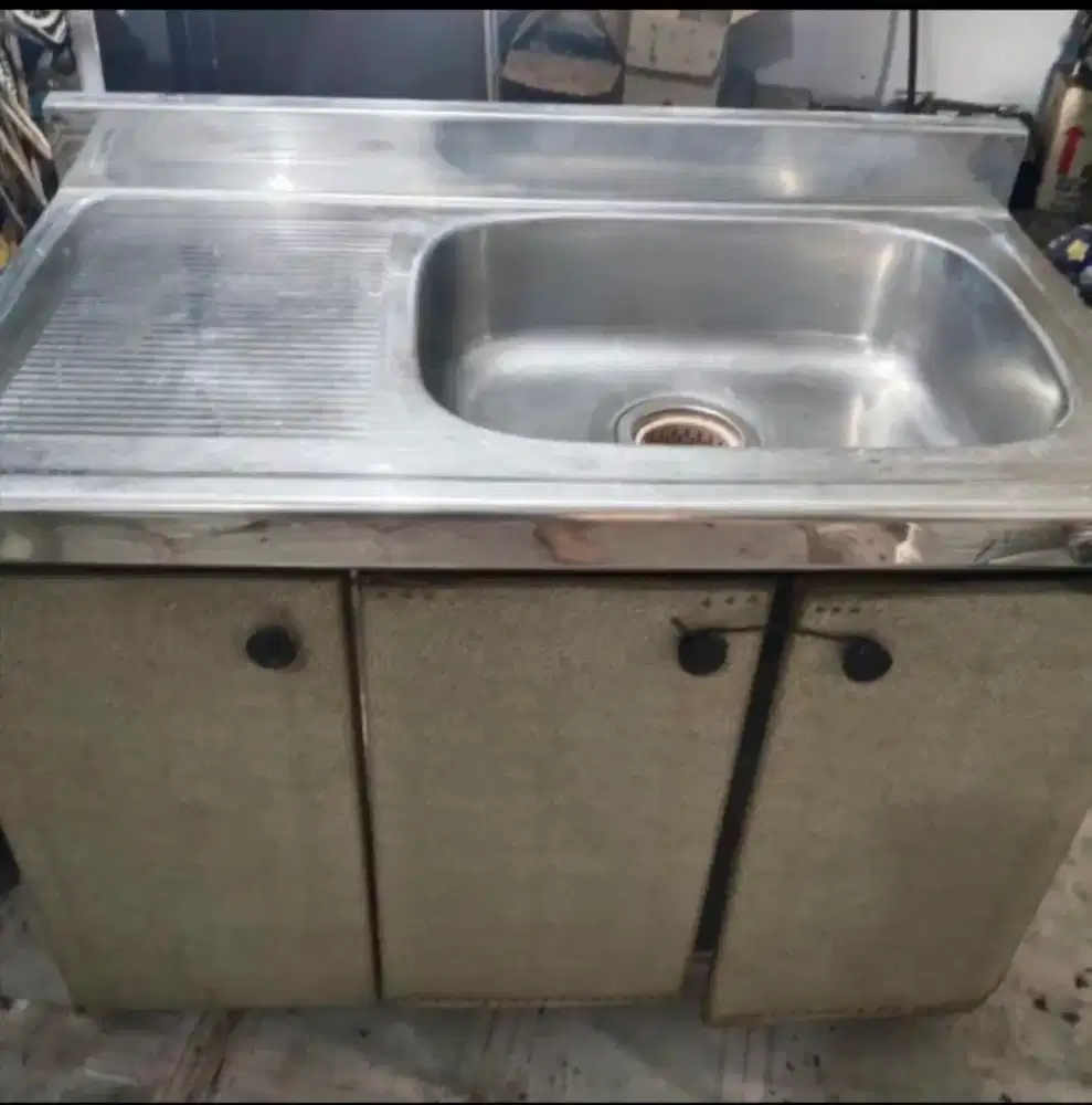 Di jual Wastafel Dry Sink kondisi secondhand