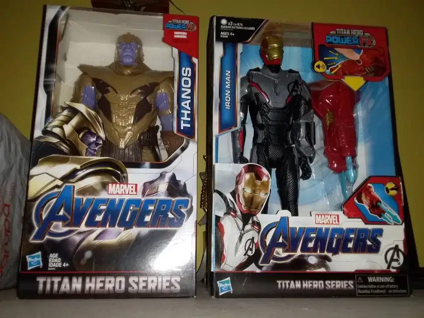 Mainan Marvel Avengers Endgame Ironman & Thanos