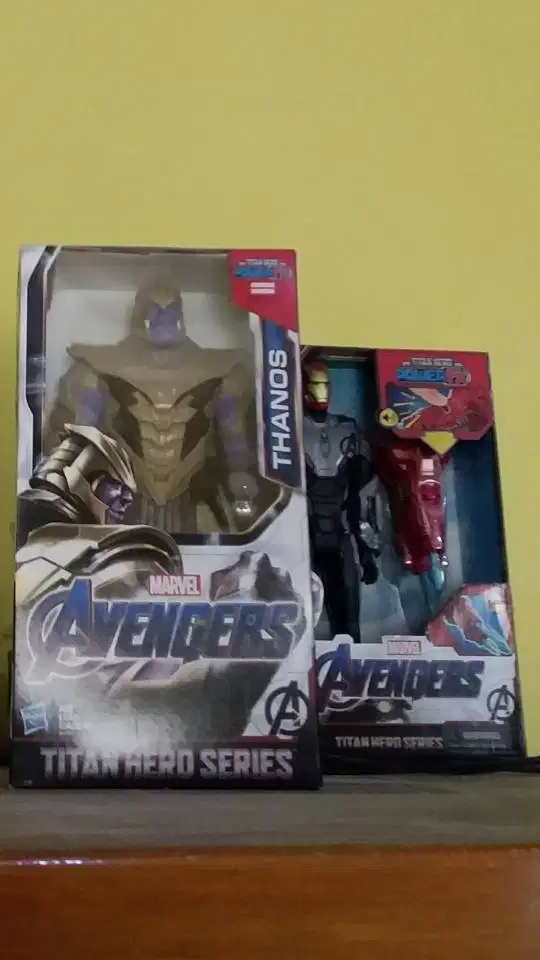 Mainan Marvel Avengers Endgame Encore Ironman & Thanos