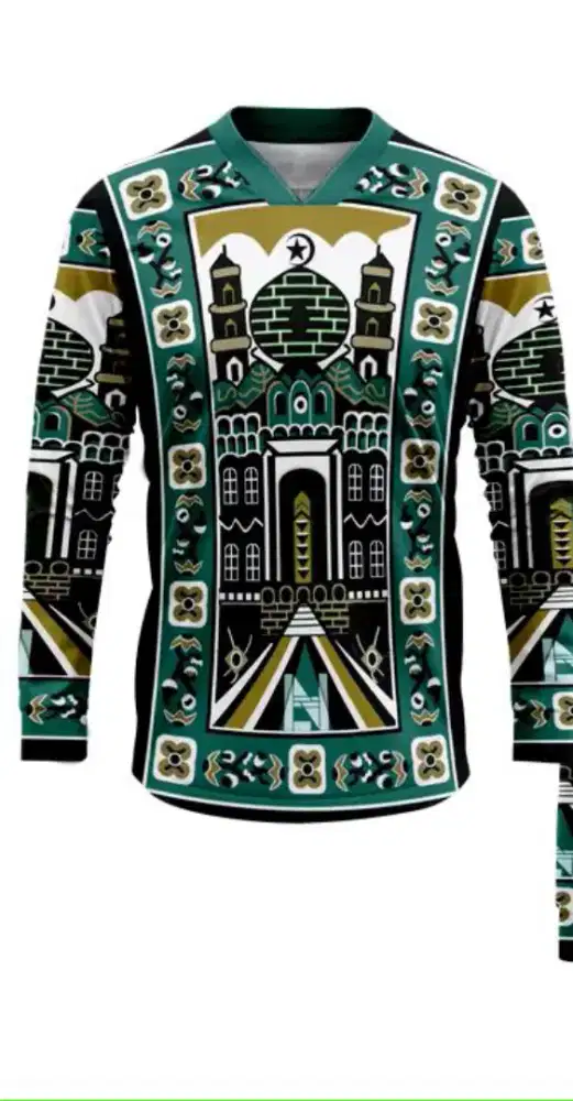 kaos sajadah viral lebaran.size xl.masih baru.edisi salah beli