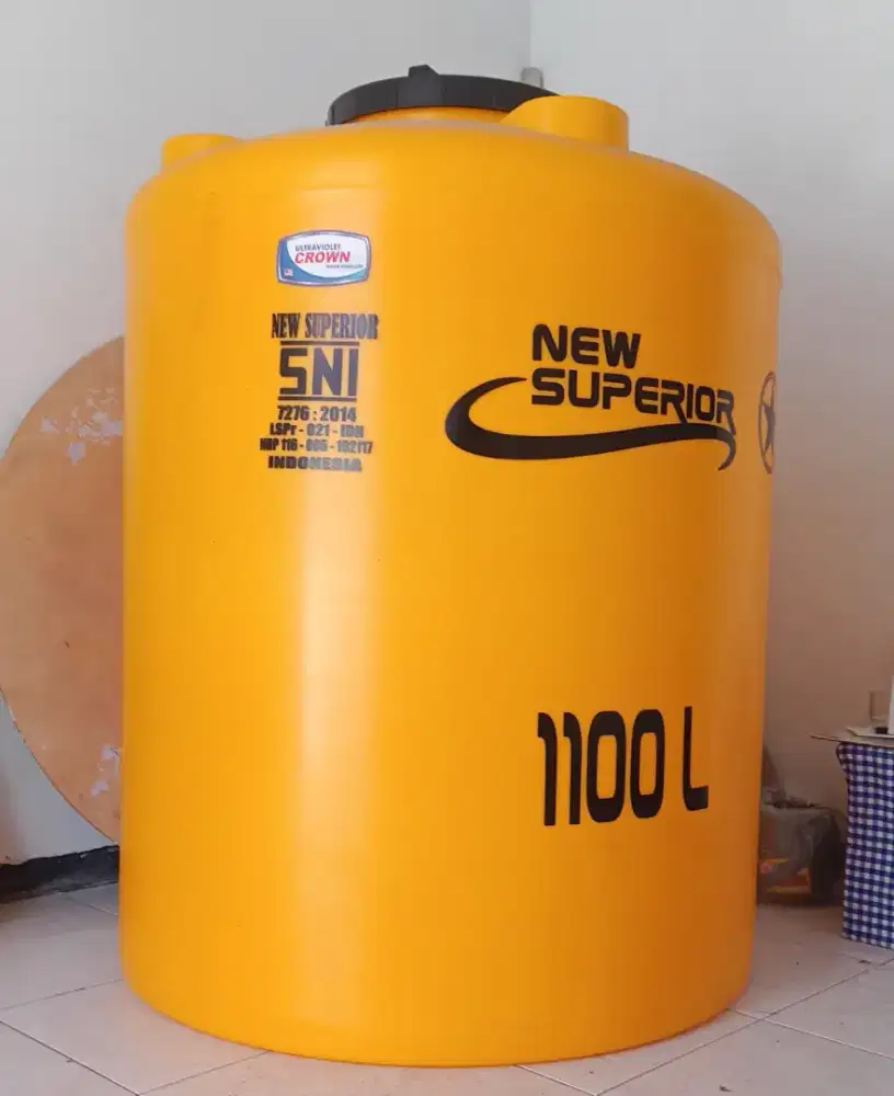 Tandon Toren Tangki HDPE 1100 liter