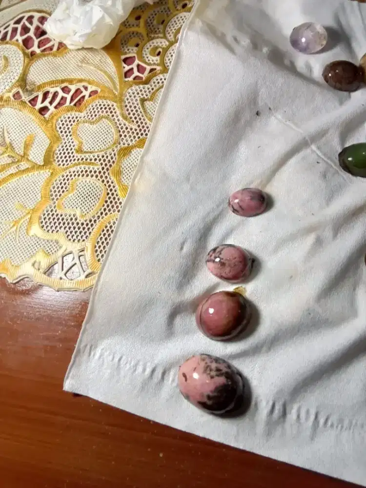 4 Batu akik Red borneo