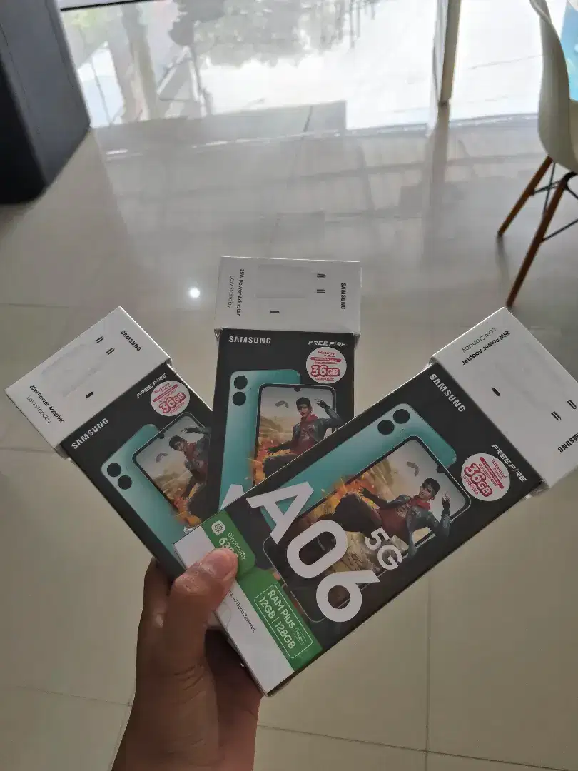 New Samsung A06 5G 6/128GB (Resmi)