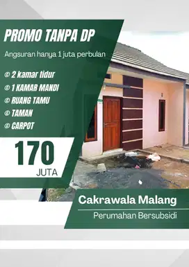 Tipe 30/60 Siap Huni, Investasi Terbaik di Malang