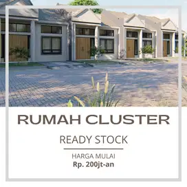 Rumah Cluster Premium Siap Huni, Dekat Pusat Kota