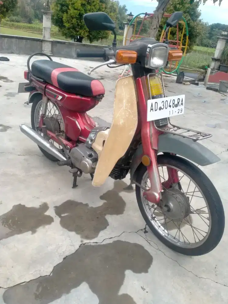 V80 merah original komplit ex orang tua warisan