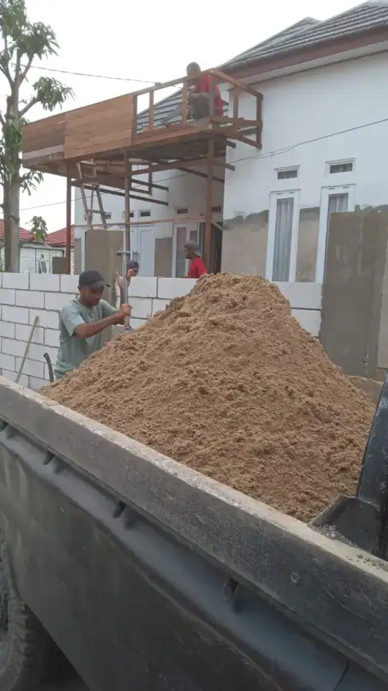 Jual pasir halus/pasir plester isi 2 baket.
