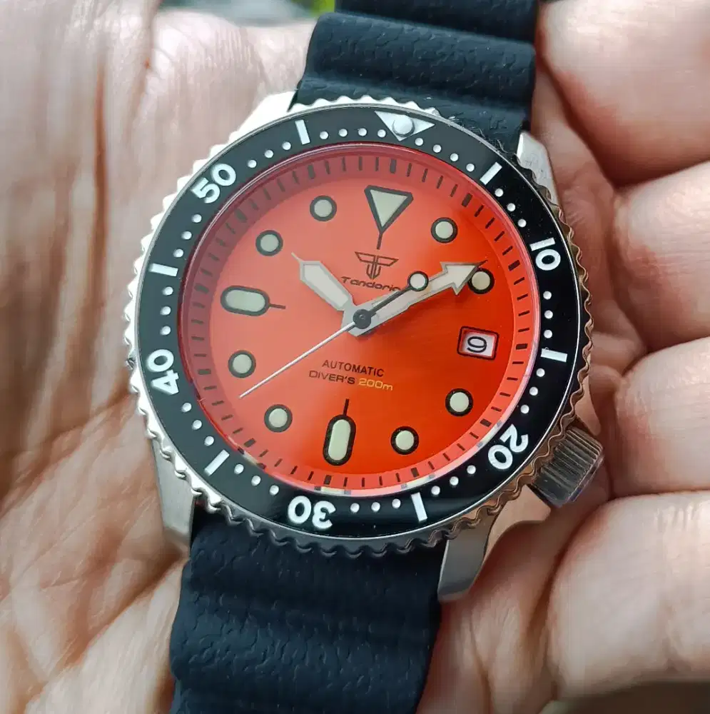 Jam Tandorio SKX011 41mm Automatic Diver NH35