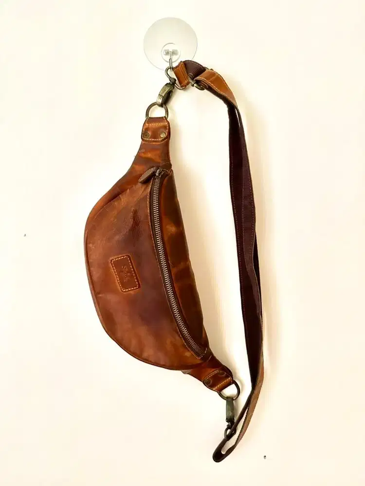 Tas Pria Selempang 100% KULIT