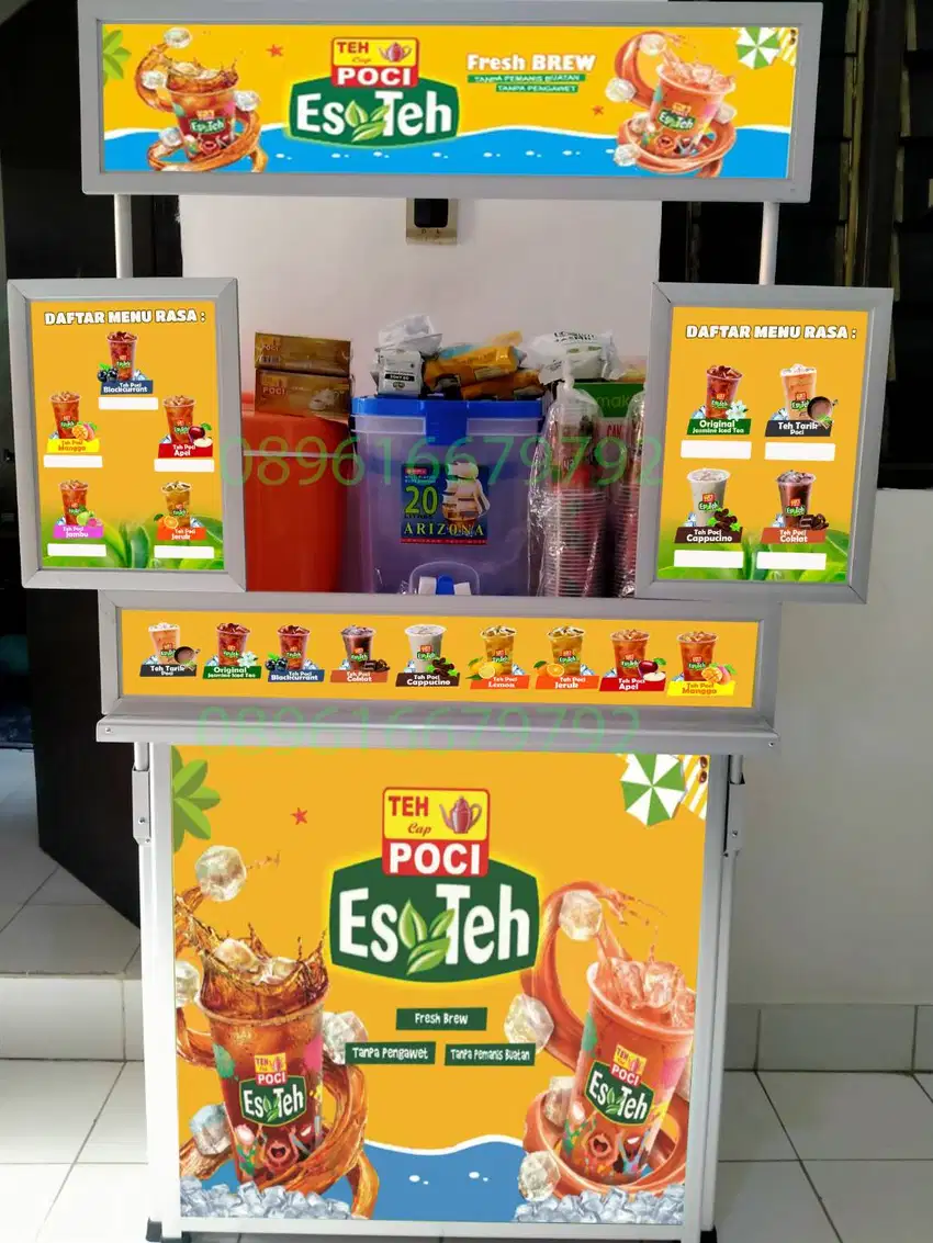 Paket ES Teh Poci Booth COD
