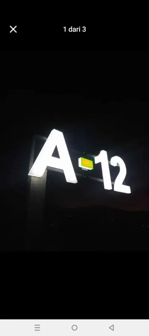Nomor Rumah | Acrylic | LED