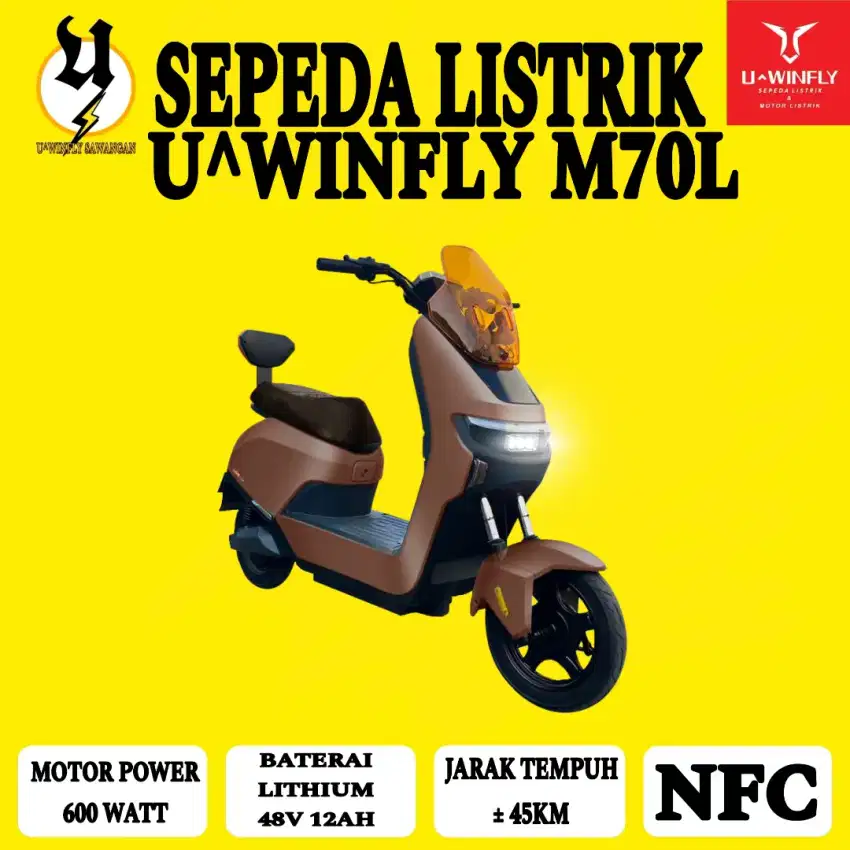 Sepeda Listrik M70 Lithium