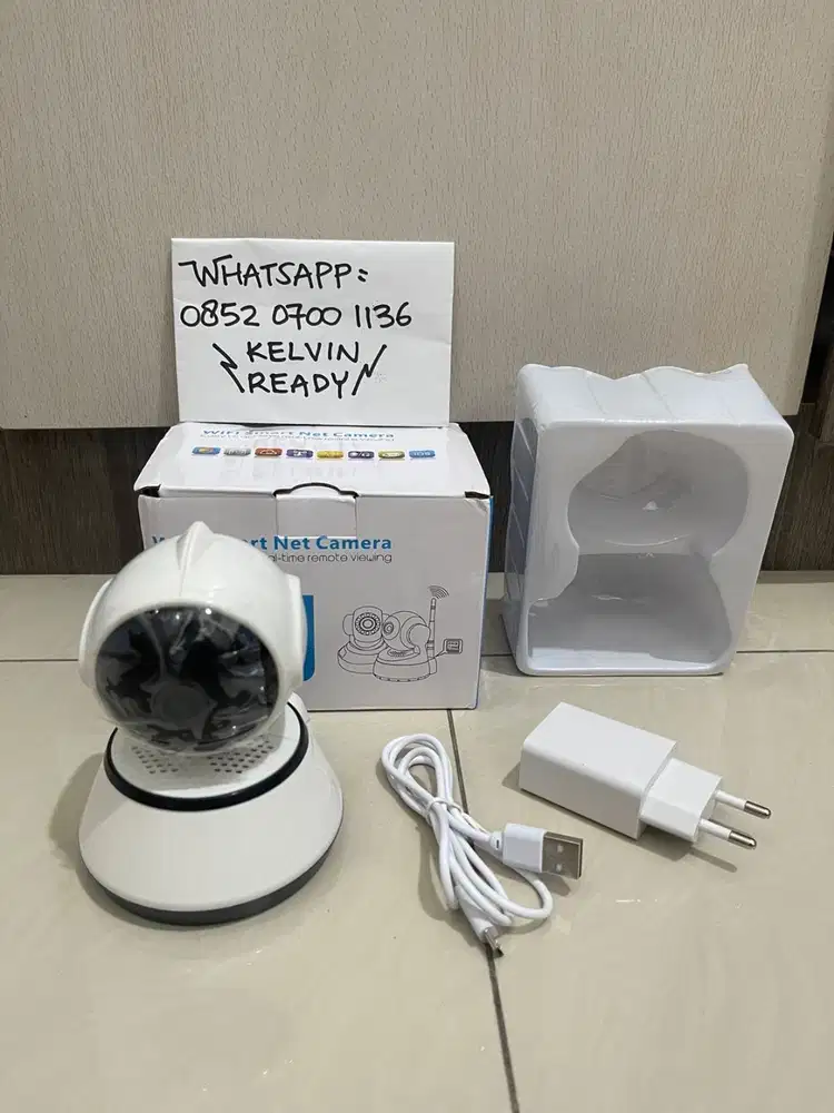 Ip Cam Kamera Aplikasi V380 Pro 360 Derajat Putar CCTV HP Jarak Jauh