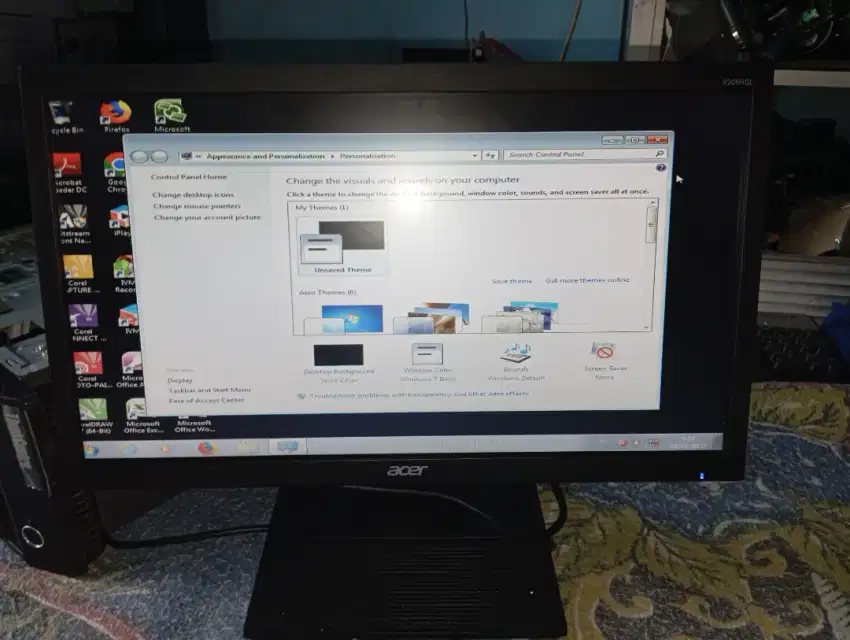 LCD led monitor builup cpu dan CCTV  builup Jepang ori segel 16.20
