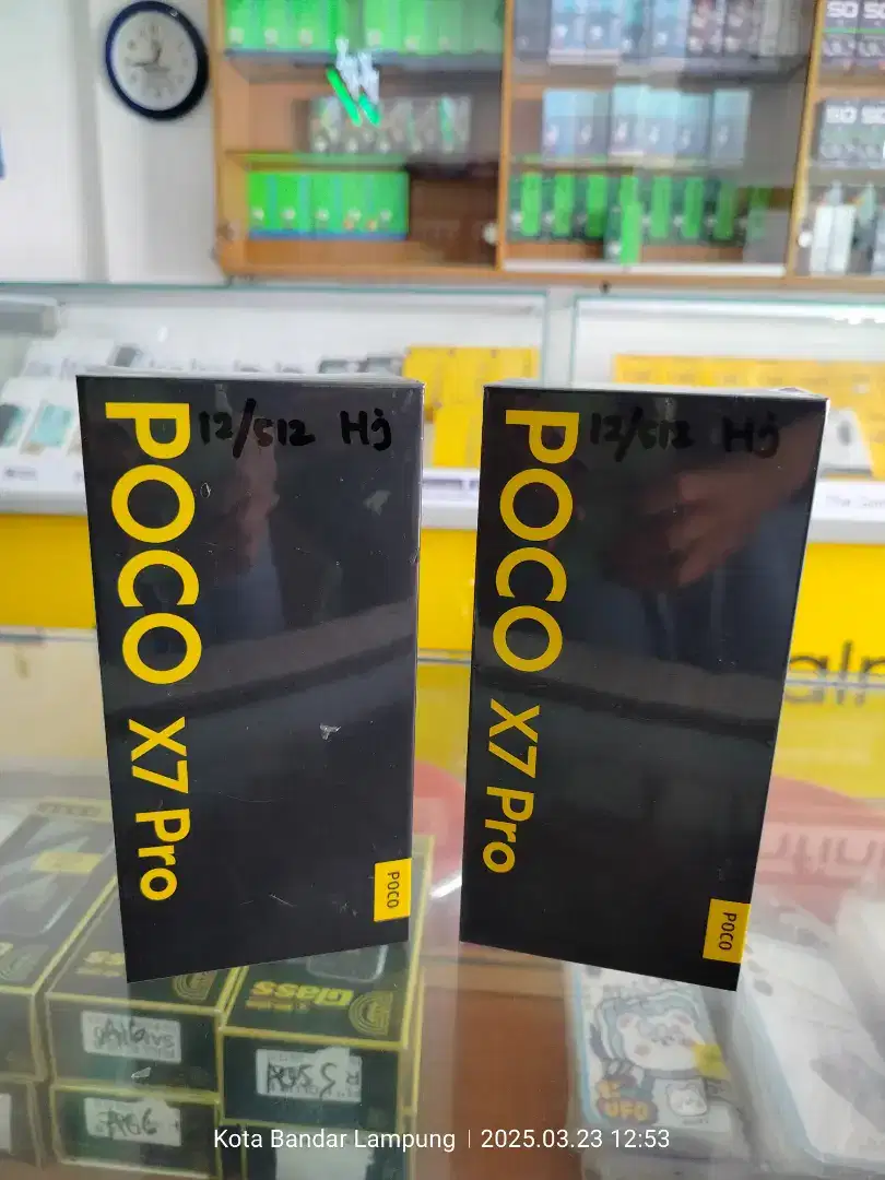 Xiaomi Poco X7 Pro RAM 12/512GB,
Brg Segel Ori, Garansi Resmi 1TH